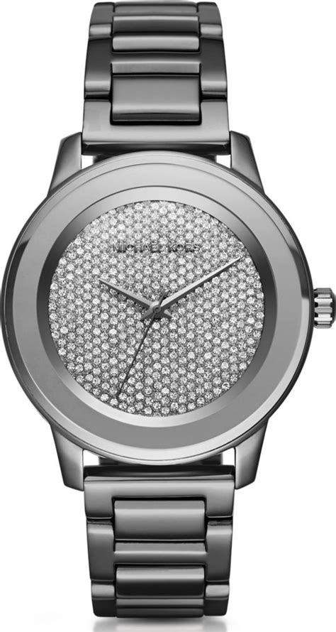 michael kors kinley watch gunmetal|Oversized Berkley Gunmetal.